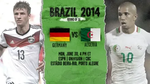 Germany vs Algeria: Starting Lineups, TV Times And World Cup Open Thread
