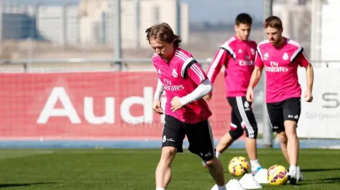 Luka Modric returns to Real Madrid first team training