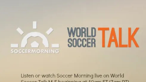Listen to Soccer Morning from 10-11:15am ET with Kyle McCarthy