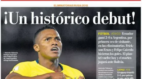 Ecuador commentator cries tears of joy after nation beats Argentina