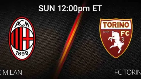 Where to watch Milan vs. Torino on US TV and streaming