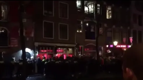Almost 100 England fans arrested after Amsterdam trouble