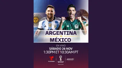 8.9 million watched Argentina-Mexico on Telemundo Deportes