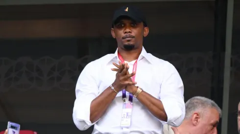 Samuel Eto'o seen in violent altercation with photographer