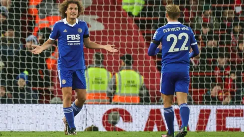 Wout Faes scores two bizarre own goals in Liverpool win