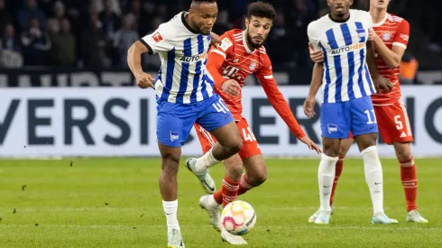 Hertha Berlin training in Florida during Bundesliga winter break