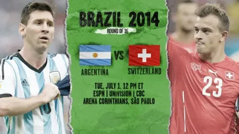 Argentina vs Switzerland: Starting Lineups, TV Times And World Cup Open Thread