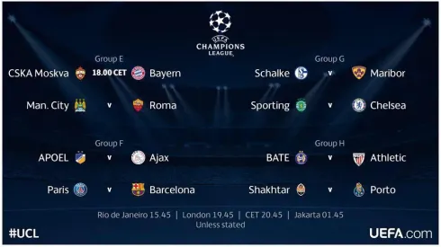 UEFA Champions League; Sporting vs Chelsea, Man City vs Roma, PSG vs Barca: Starting Lineups, TV Times and Open Thread