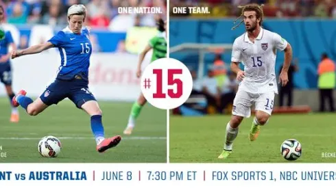 USA men’s team wish US women good luck who share same jersey numbers