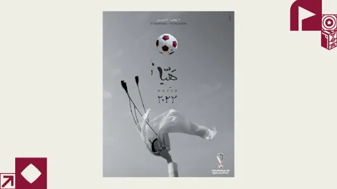 Official World Cup poster unveiled for Qatar 2022