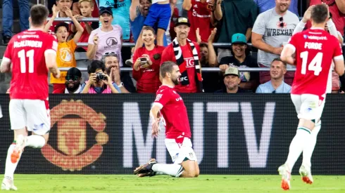 Wrexham notches historic Man United win but loses star to injury