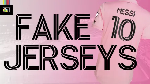 Watch fake Messi Miami jerseys being sold outside stadium