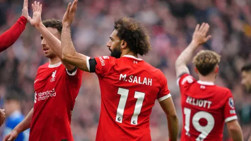 Salah brace helps Liverpool grab Merseyside derby win