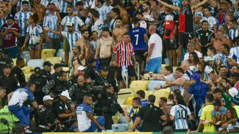 Chaos and violence in stands tarnish Argentina win over Brazil
