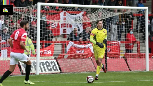 What are the dimensions of a soccer goal?