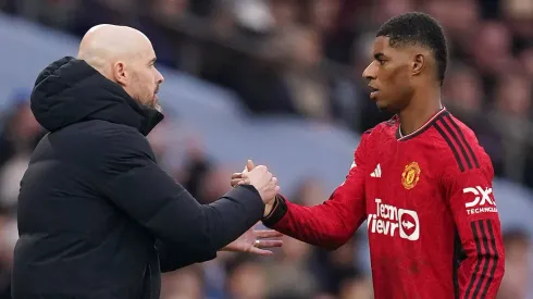 United boss pours cold water on Rashford move to PSG