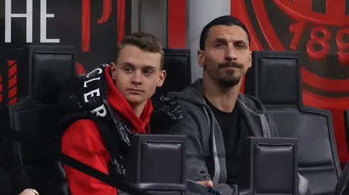 Ibrahimovic's son follows in father's footsteps with Milan contract