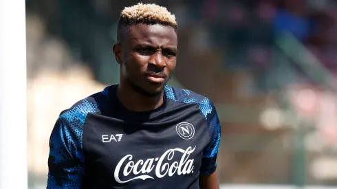 Osimhen left in limbo after being removed from Napoli squad