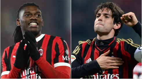 Rafael Leao (left) and Kaka (right)