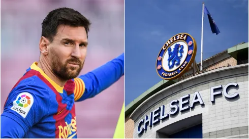 Lionel Messi (left) and Stamford Bride (right)