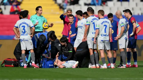 Despite initially wanting to continue playing, Barcelona's Gavi was persuaded by manager Hansi Flick.