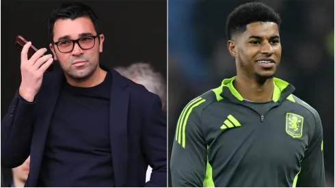 Deco (left) and Marcus Rashford (right)