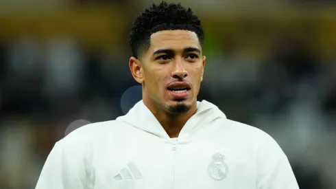 Jude Bellingham central midfield of Real Madrid and England during the FIFA Intercontinental Cup final match between Real Madrid and C.F. Pachuca at Stadium Lusail Stadium on December 18, 2024 in Doha, Qatar.