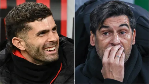 Christian Pulisic (left) and Paulo Fonseca (right)