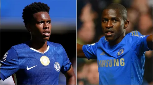 Estevao (L) and Ramires (R) of Chelsea.