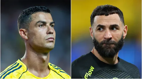 Saudi Pro League stars Cristiano Ronaldo and Karim Benzema.