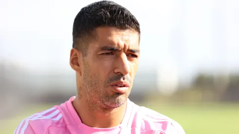 Inter Miami forward Luis Suarez.