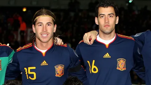 Sergio Ramos and Sergio Busquets