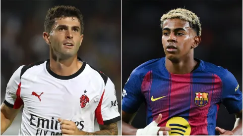 Christian Pulisic and Lamine Yamal.