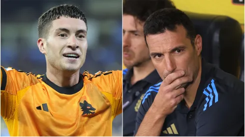 Matias Soule (left) and Lionel Scaloni (right)