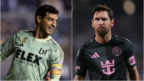 Carlos Vela and Lionel Messi.
