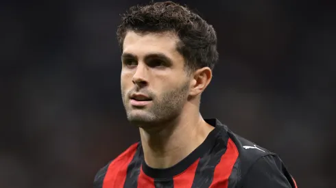 Christian Pulisic of AC Milan during the Coppa Italia.