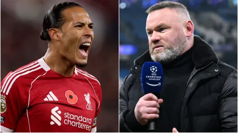 Virgil van Dijk of Liverpool and Premier League legend Wayne Rooney.
