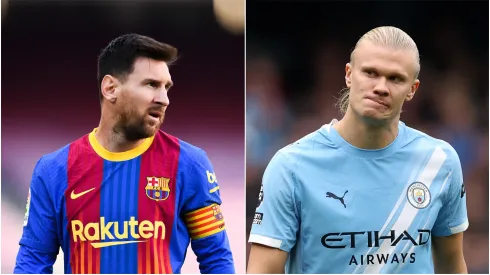 Pep Guardiola has coached both Lionel Messi and Erling Haaland.