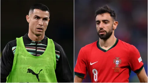 Portugal stars Cristiano Ronaldo and Bruno Fernandes.