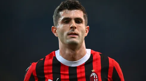 Christian Pulisic of AC Milan during the Serie A match.