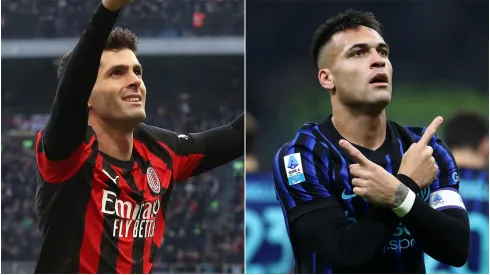 Christian Pulisic (left) and Lautaro Martinez (right)