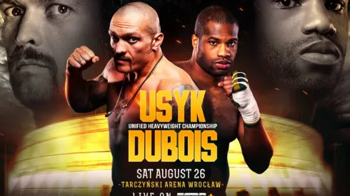 Oleksandr Usyk y Daniel Dubois.
Queensberry Promotions