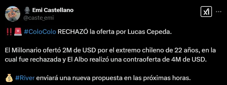 Captura Twitter.