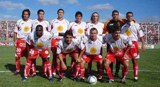 El equipo de Huracán de Tres Arroyos en Primera División.