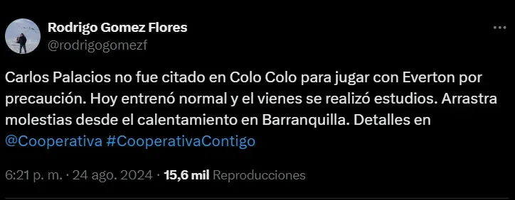 Captura Twitter.