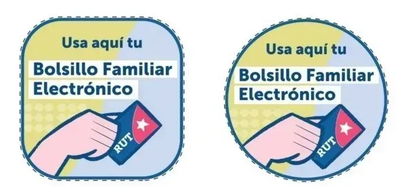 Sellos dónde usar tu Bolsillo Electrónico Familiar