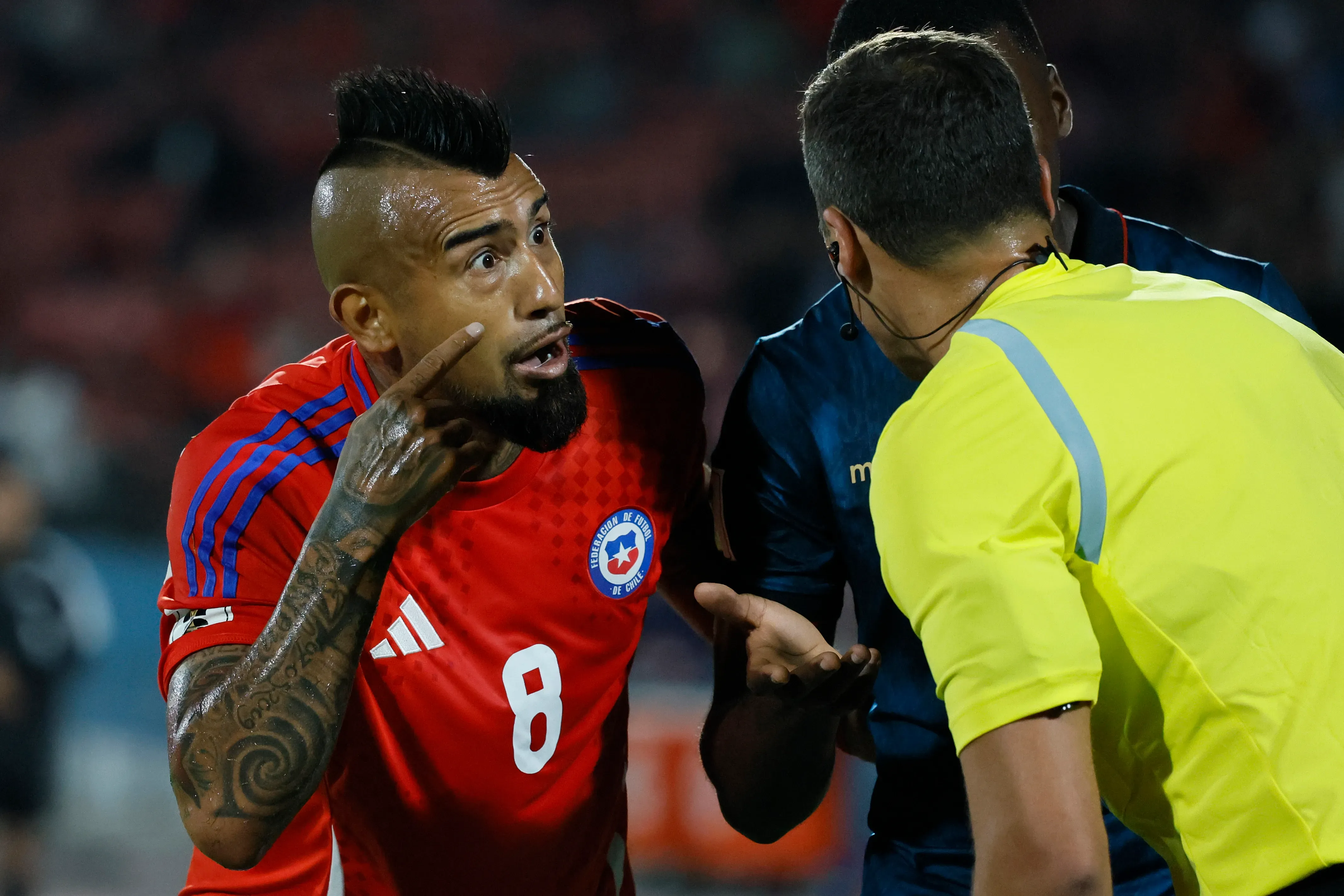 Arturo Vidal tras volver a la Roja /Photosport
