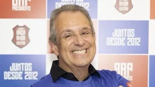 BAP é o novo presidente do Flamengo. Foto/ Reprodução: Chapa 1