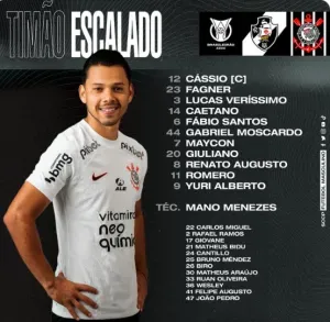 Escalação Corinthians