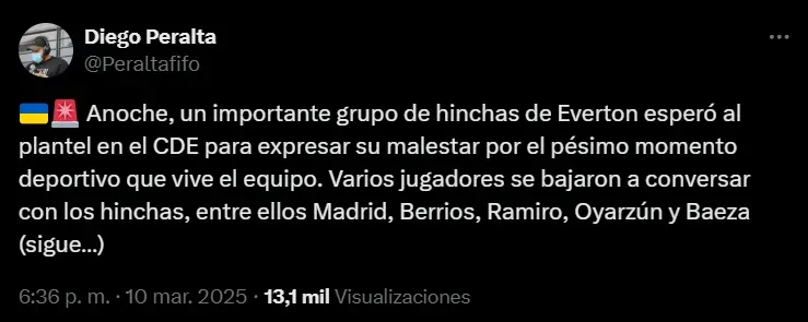 Captura Twitter.